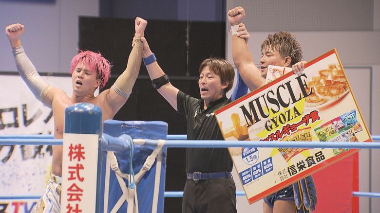 左・弟の亮生選手　右・優馬選手