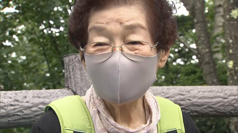 24歳の娘を亡くした吉田公子さん(87)
