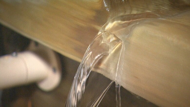 14～12℃の爽快な水風呂（静岡・富士宮市）