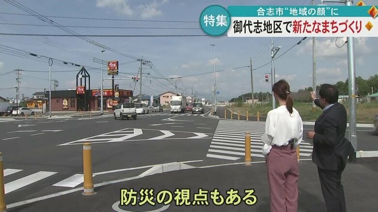 電線の地中化に取り組んでいる