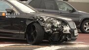 高級車「ベントレー」で玉突き事故起こし逃走　車内から睡眠作用ある薬　40代の男をひき逃げ容疑で再逮捕