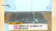 岡山市内の小学校の体育館で重さ約２．５キロの断熱材が天井から落下しているのを発見　ケガ人なし【岡山】