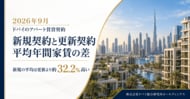 ドバイ総研、賃貸住宅の新規・更新契約を調査　新規の平均家賃が高い【2026年9月】