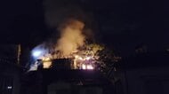 「バチバチっていう音が」　呉市の空き家が全焼する火事　発生から一夜明け鎮火　けが人なし　広島
