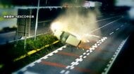 “居眠り運転”恐怖の瞬間…高速道路の分岐点で車大破　NEXCO中日本が映像公開し注意喚起