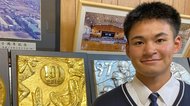 ロッテがドラ2の明石商・中森俊介に指名あいさつ「実感が沸いた」
