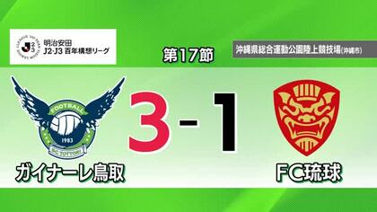 J2・J3特別大会】ガイナーレ鳥取がFC琉球に逆転勝利！矢島慎也が3