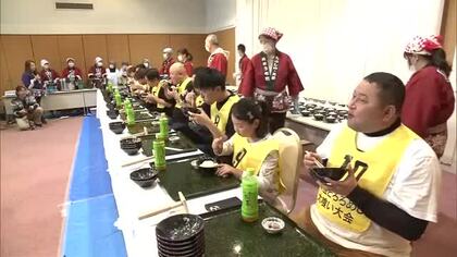 食欲・収穫の秋　由利本荘市で豊作祝う祭り　秋田