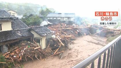 【能登豪雨】被害拡大の背景に今年1月の能登半島地震の影響か 堤防の損傷で機能せずに浸水?山がもろく土砂崩れに?