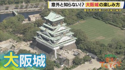 大阪城の古井戸に沈められた「黄金伝説」　探してみると“金魚”が2匹　地上の石垣は“徳川”　“豊臣石垣”は地下で発見　「大阪城」の歴史を再発見【大東駿介てくてく学】