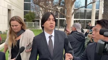 【中継】水原一平被告に禁錮4年9カ月「本当に申し訳ない」　大谷翔平選手への約26憶円の賠償なども命じる