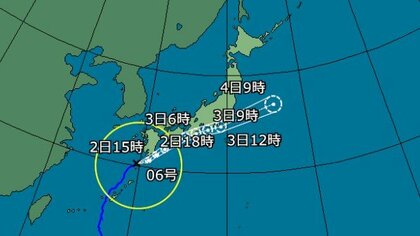 【速報】東海・近畿にも線状降水帯発生の可能性　四国・九州南部・奄美地方に加えて　気象庁