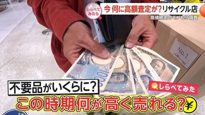 今何に高額査定が？リサイクル店の買い取り【しらべてみたら】