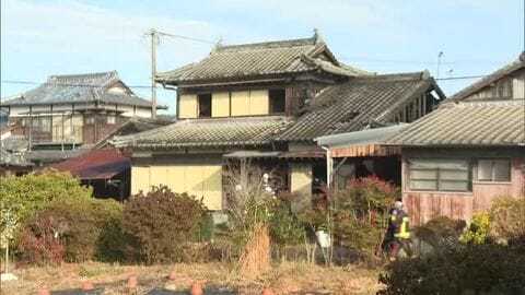 木造２階建て住宅で火災　性別不明の１人の遺体発見　住人の８６歳男性と連絡取れず　福岡・筑後市