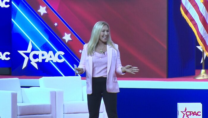 トランプ氏に近い共和党・グリーン下院議員