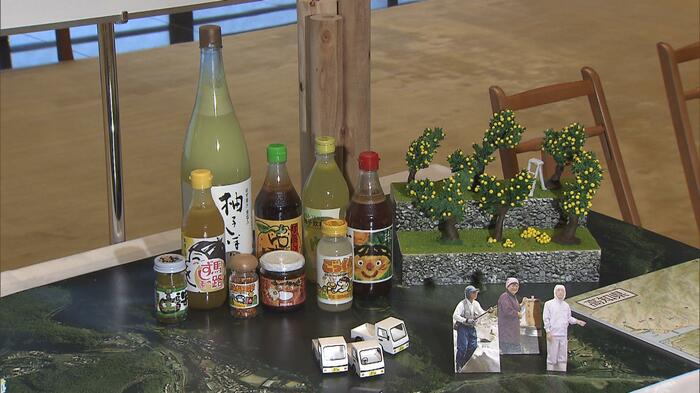 多角経営部門受賞者の展示