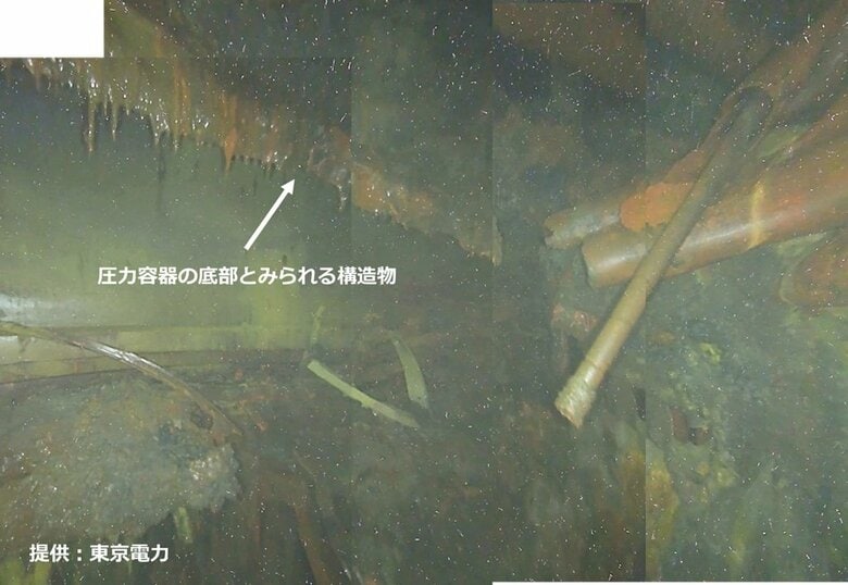圧力容器底部に「穴」か　3号機内部画像公開＜福島第一原発＞｜FNNプライムオンライン