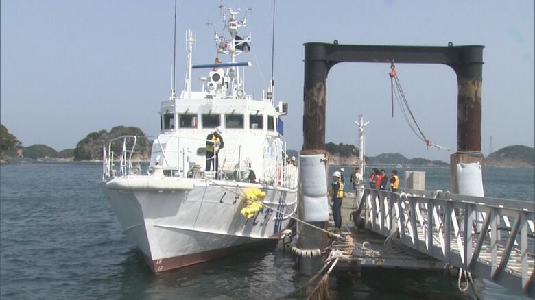 離島が停電した想定…海保と中部電力が合同で電力の復旧訓練「いつ何が起きても“希望のともしび”を」｜FNNプライムオンライン
