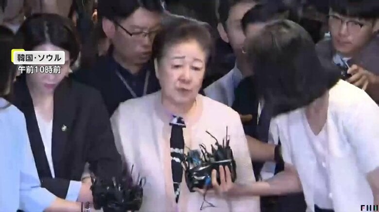 3度拒否の末に…旧統一教会・韓鶴子総裁が特別検察に出頭　尹錫悦前大統領夫妻を巡る疑惑で　焦点は直接指示の有無など　韓国｜FNNプライムオンライン