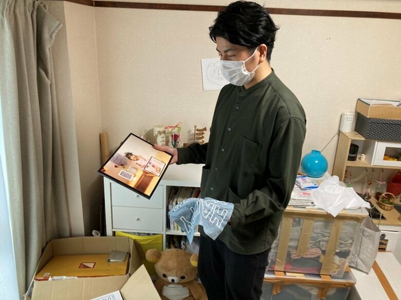 片付けを始めると、亡くなった2人との幸せな日々が次々と思い出されたという
