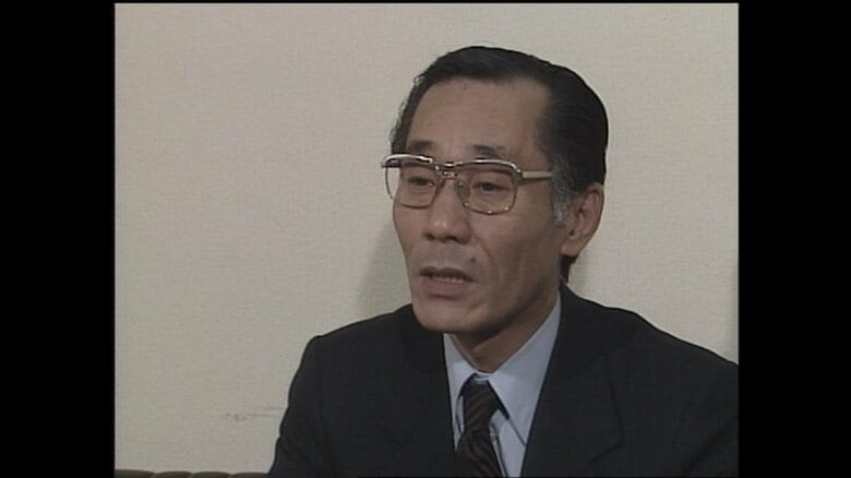 「オウム真理教被害者の会」会長として活動しVXガスで襲撃された永岡弘行さん（1990年）