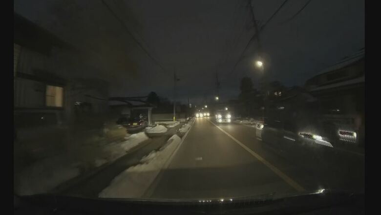 ドライブレコーダー映像