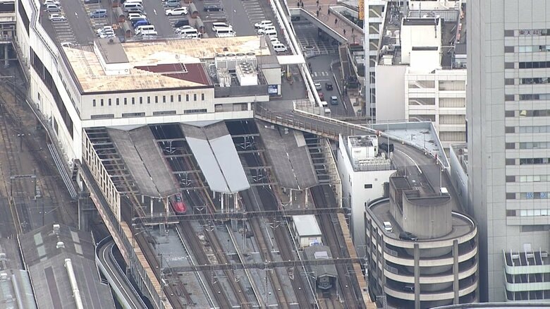 JR大宮駅に到着した「こまち」