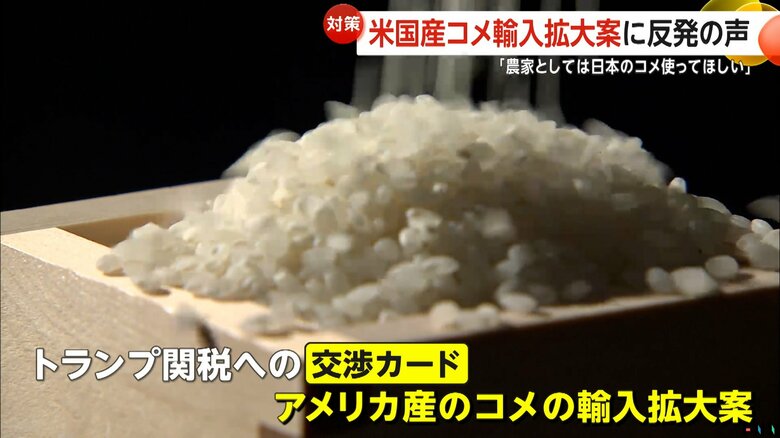 アメリカとの交渉カードに浮上したコメの輸入拡大案