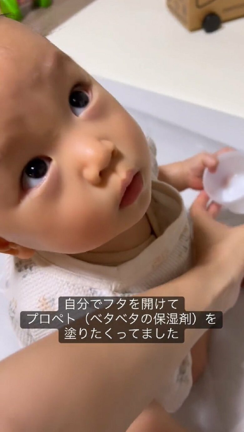 回収されることを察したのか、なのちゃんは…