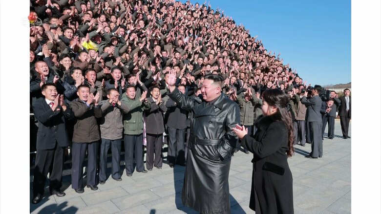 朝鮮中央テレビ（2022年11月27日放送）より