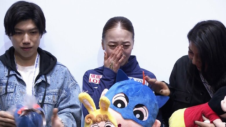 キスクラで涙を流した上薗