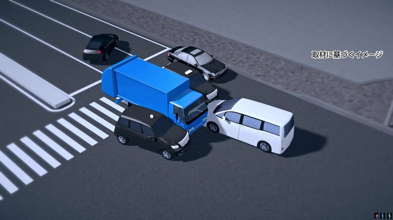 事故の様子（イメージ）