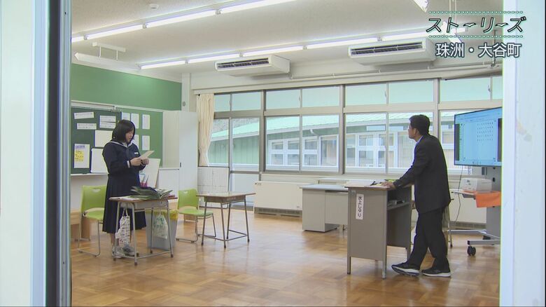 中学生は1学年1人ずつ　授業は先生とマンツーマン