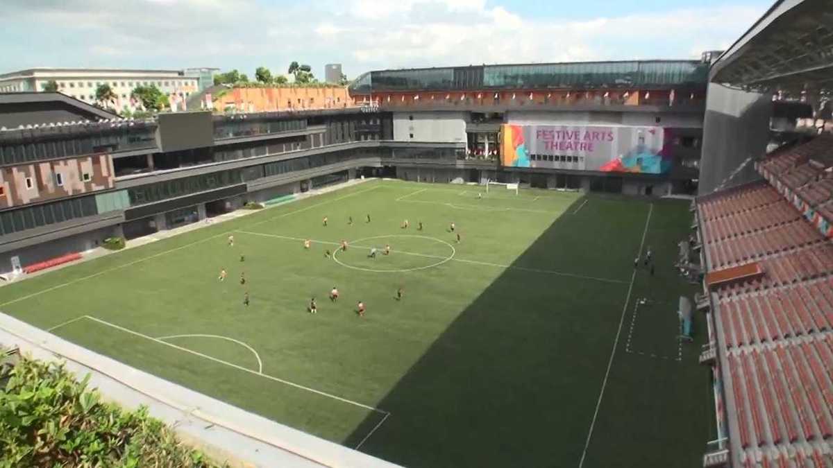 サッカーピッチをあの施設が囲む ジャパネットが開業する 次世代スタジアム とは