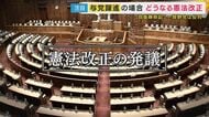 「防衛費・外国人の土地取得規制」与野党で判断分かれた政策に注目　自民・維新　与党が躍進なら「憲法改正」可能性高まるか