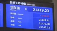27日東京株式市場終値 148円06銭高の2万1419円23銭