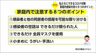 新型コロナ対策 家庭内感染を防ぐ8つのポイント