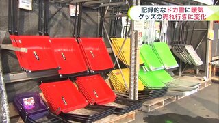 【雪対策グッズ売れ行きに変化】ドカ雪のあとに暖気…ホームセンターでは「柄が曲がっているスコップ」や「深型のスノーダンプ」「屋根の雪庇を落とすグッズ」が売れ筋<札幌市>