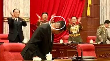 健康異常説が再浮上? 金正恩総書記の後頭部に気になる痕