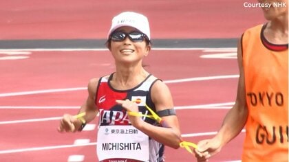 マラソン道下美里が悲願の金メダル。強さの秘密は「超高速ピッチ走法」
