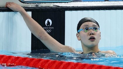 「将来は世界記録を目指して」17歳平井瑞希は7位でメダル獲得ならず　パリ五輪・競泳女子100ｍバタフライ