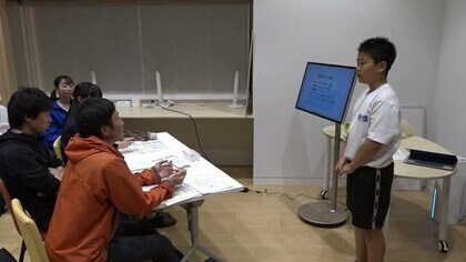 “探求心”を育む美浜町「公設塾」で小中学生が中間発表　大学生らのアドバイス反映し7月下旬に最終発表【福井】