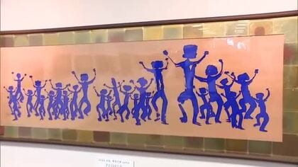 万博で展示された作品も！新潟市で“刻字展”スタート 薄田東仙さんと門下生の作品約80点並ぶ