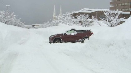 新潟県が自衛隊に災害派遣要請 上越市での雪下ろしや除雪作業