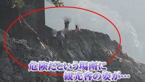 【独自】ダムの渇水で観光客増加　マナー違反続出！路上駐車に危険横断　危険な場所への侵入も「死にかけているぐらいの人もいる」県も注意喚起　神奈川