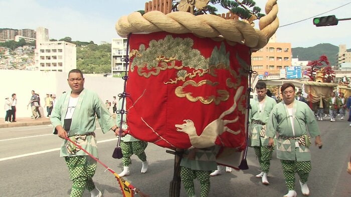 諏訪町の傘鉾