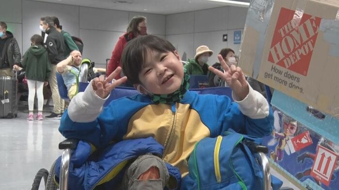 2022年の暮れ、10カ月ぶりに日本へ