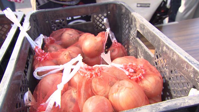 刑務所で作られたタマネギ