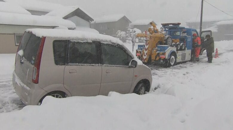 3連休は「線状降雪帯」JPCZ襲来か　富山県で最大70cmの警報級大雪の予想、車のスタック・暴風雪に警戒を｜FNNプライムオンライン