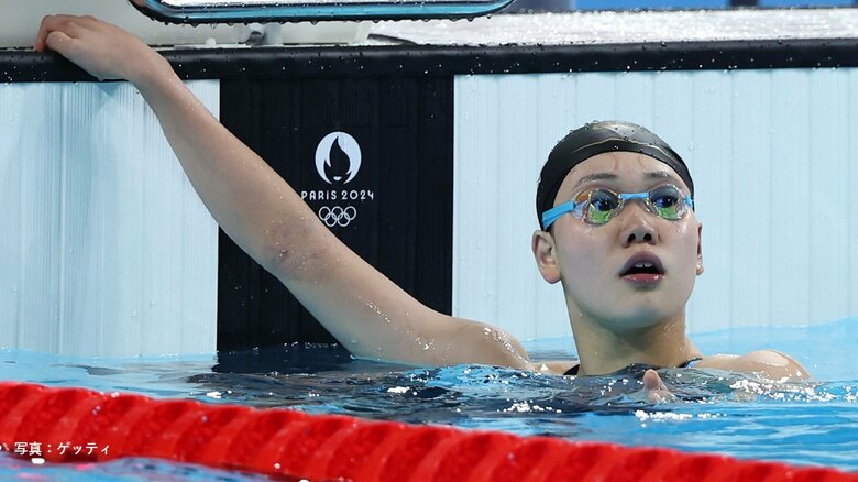 【速報】パリ五輪・競泳女子100ｍバタフライ　平井瑞希(17)が全体7位で決勝進出　池江璃花子(24)は同12位で準決勝敗退｜FNNプライムオンライン